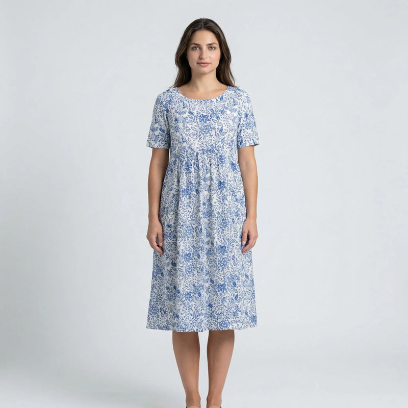 Kurzarm Sommerkleid Mit Taschen - Colleen
