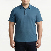 Kurzärmliges Polo Shirt Mit Struktur - Emanuel