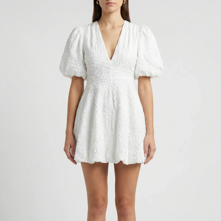 Kurzes Kleid Mit Tiefem V-Ausschnitt - Lois