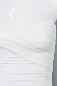 Kurzes Trägerloses Kleid - Giada