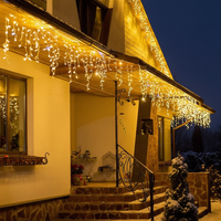 LED Eiszapfen Lichterkette Außen - IceLumin