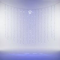 LED Eiszapfen Lichterkette Außen - IceLumin