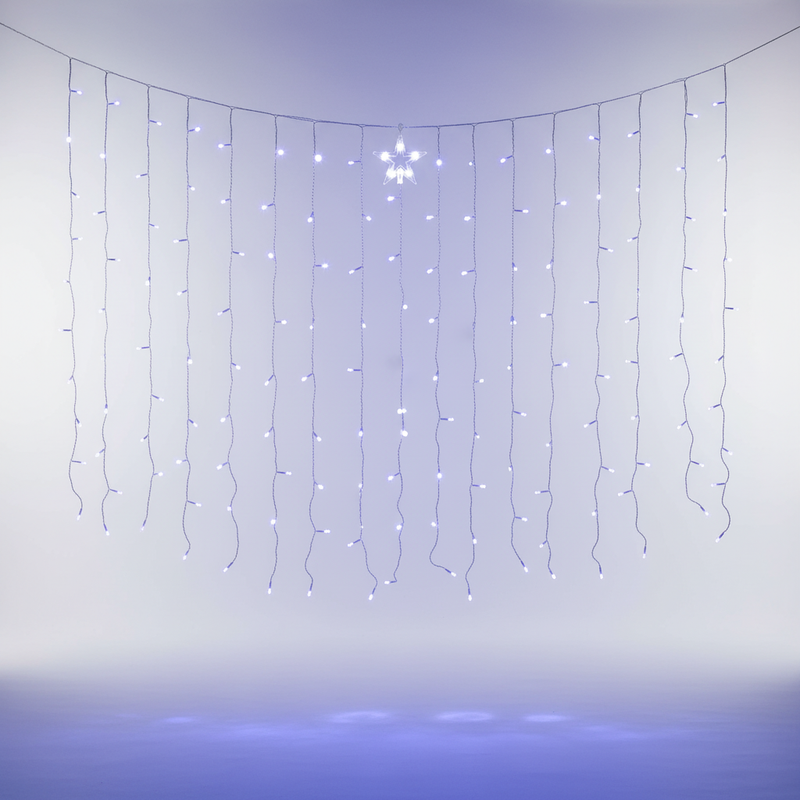 LED Eiszapfen Lichterkette Außen - IceLumin