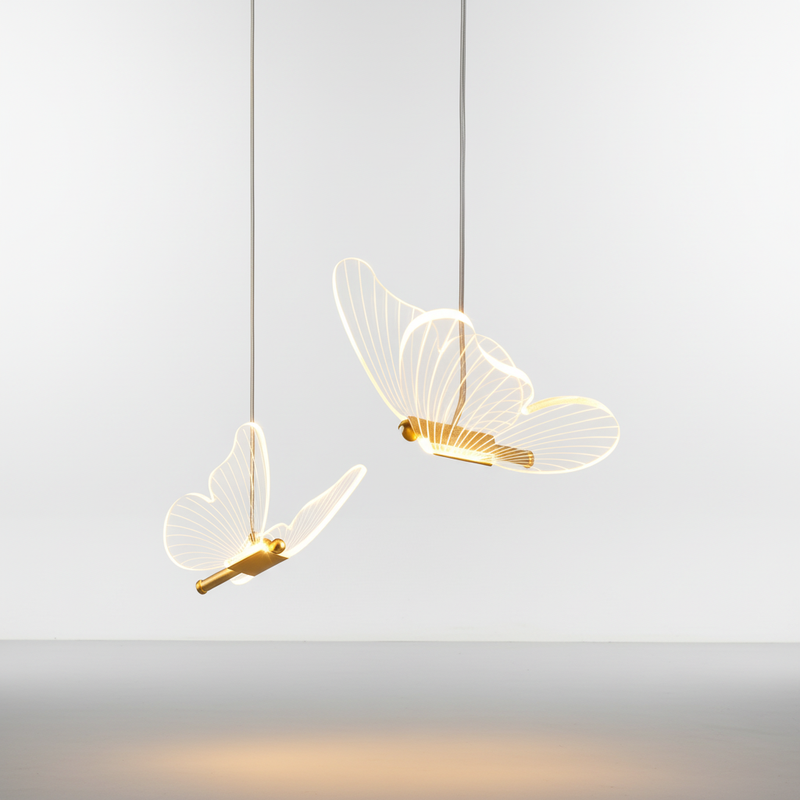 LED Schmetterling Hängeleuchte - Glowflutter