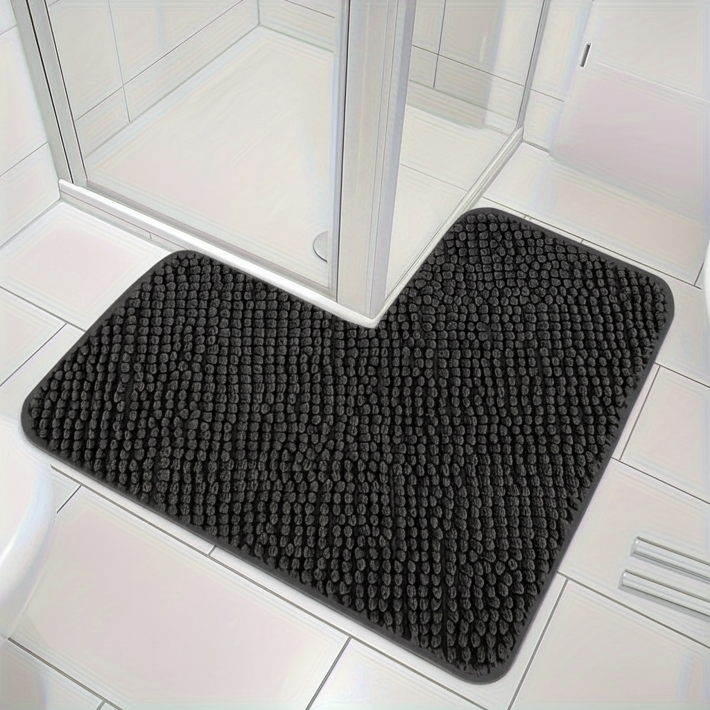 L Geformte Eckbadematte - CornerLuxe
