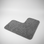 L Geformte Eckbadematte - CornerLuxe