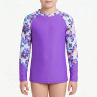 Langarm-Rashguard für Mädchen - Velyra