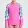 Langarm-Rashguard für Mädchen - Velyra