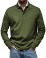 Langarm Polo Shirt Stil - Ilias