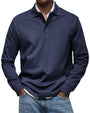 Langarm Polo Shirt Stil - Ilias