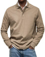 Langarm Polo Shirt Stil - Ilias