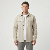 Langärmeliges Overshirt Mit Brusttaschen - Pablo