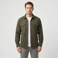 Langärmeliges Overshirt Mit Brusttaschen - Pablo