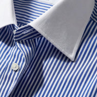 Langärmliges Herrenhemd Mit Muster Im Retro-Stil - Danny