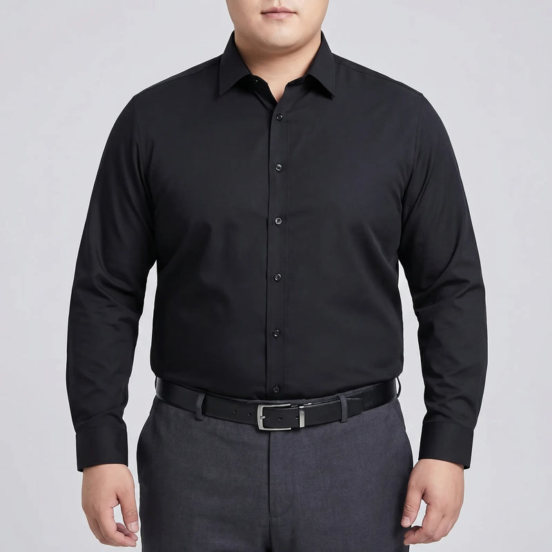 Langärmliges Herrenhemd Slim Fit - Percy