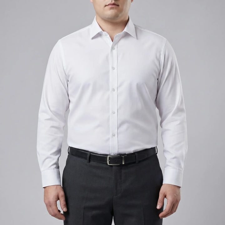 Langärmliges Herrenhemd Slim Fit - Percy