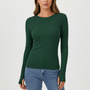 Langarmshirt Mit Rundhalsausschnitt -  Gudrun
