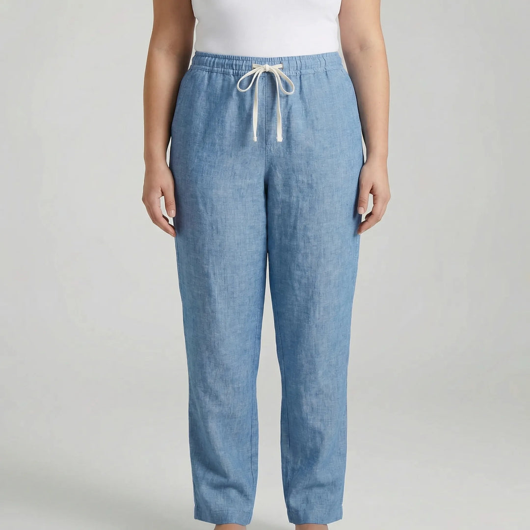 Lange Damenhose Mit Geradem Bein - Rita