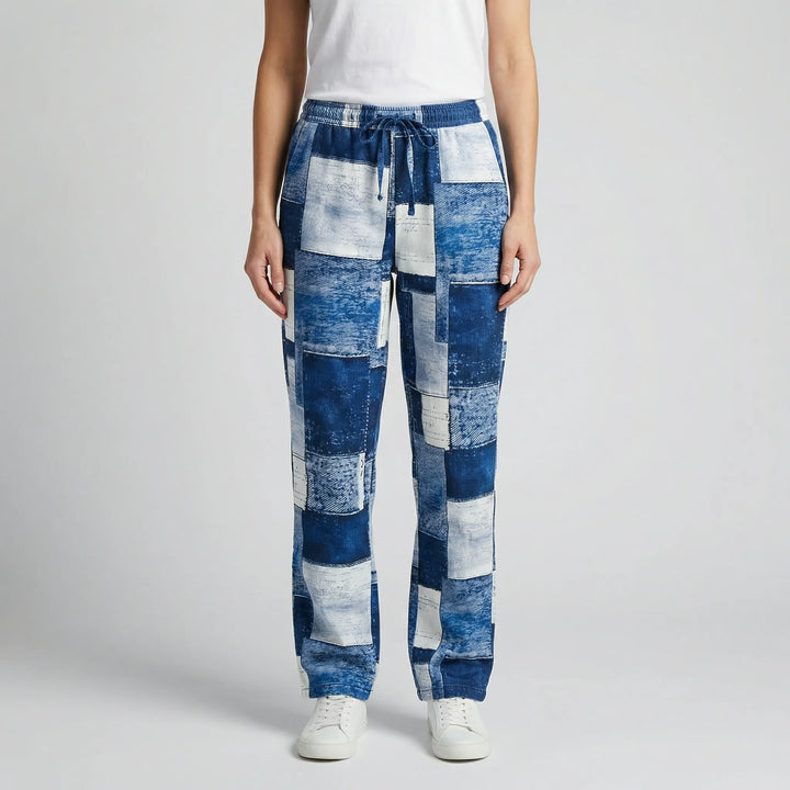 Lange Damenhose Mit Muster - Lucia