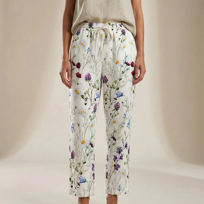 Lange Damenhose Mit Muster - Lucia