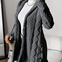 Lange Damen-Strickjacke - Maja