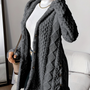 Lange Damen-Strickjacke - Maja