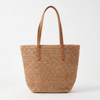 Lässige Strohtasche Für Den Sommer - Wovena