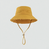 Lässiger Bucket Hat Mit Fransen - Fraylin