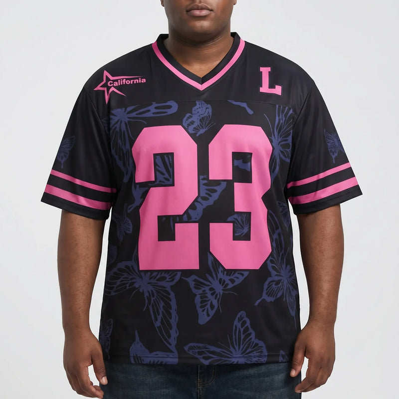 Lässiges Sportswear T Shirt Mit V-Ausschnitt - Joel