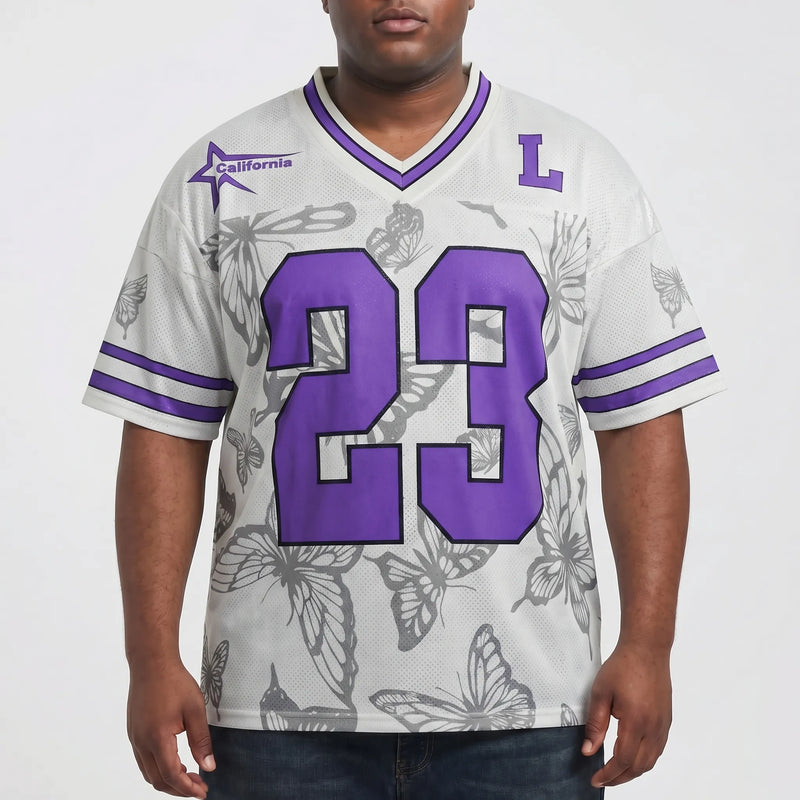 Lässiges Sportswear T Shirt Mit V-Ausschnitt - Joel