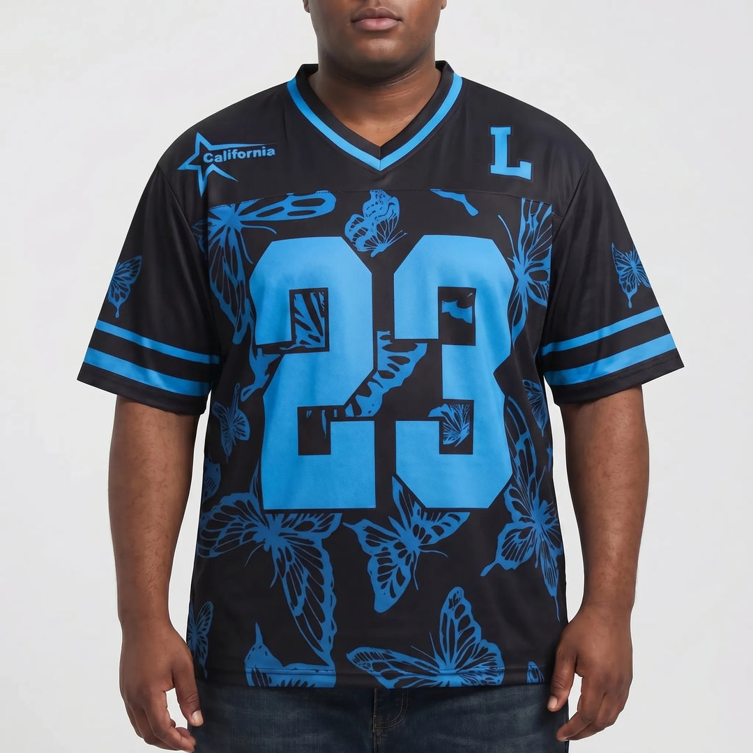 Lässiges Sportswear T Shirt Mit V-Ausschnitt - Joel