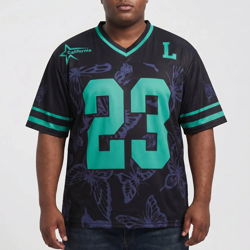 Lässiges Sportswear T Shirt Mit V-Ausschnitt - Joel