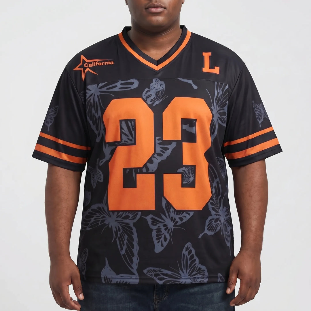 Lässiges Sportswear T Shirt Mit V-Ausschnitt - Joel