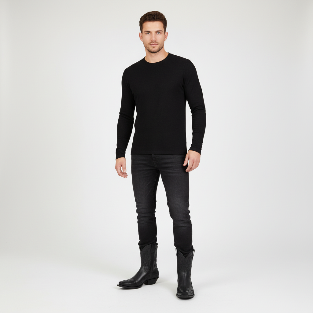 Leder Cowboystiefel - Jonah