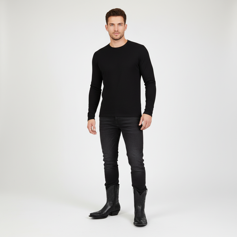 Leder Cowboystiefel - Jonah