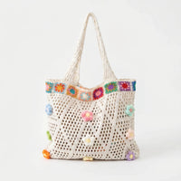 Legere Häkeltasche Mit Blumendetails - Florinta