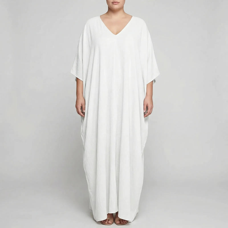 Legerer Kaftan Damen Im Maxi-Schnitt - Vanessa