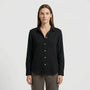Leichte Damenbluse Mit V-Ausschnitt - Rosemary