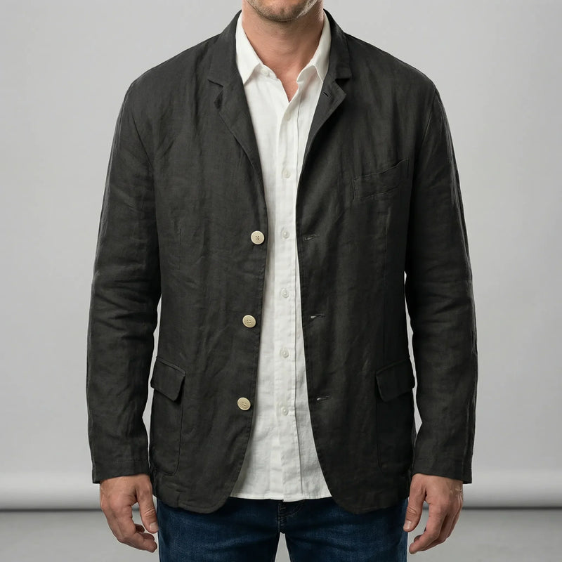 Leichte Jacke Mit Knopfleiste - Henrick