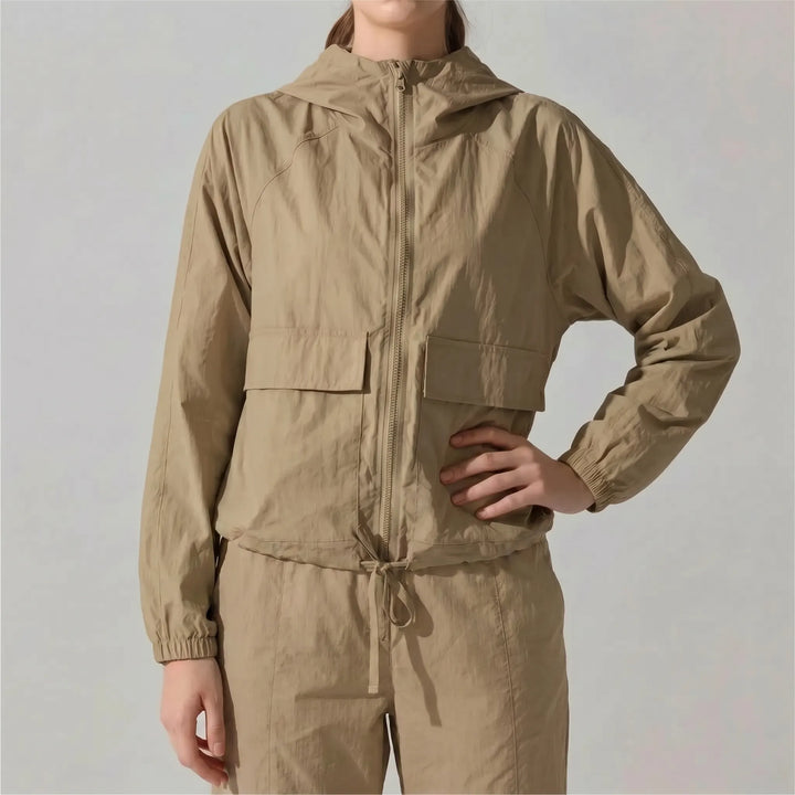 Leichte Sportjacke Damen Mit Kapuze -  Sonia