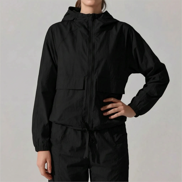 Leichte Sportjacke Damen Mit Kapuze -  Sonia