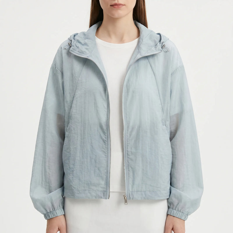 Leichter Windbreaker Damen Mit Kapuze -  Kathryn