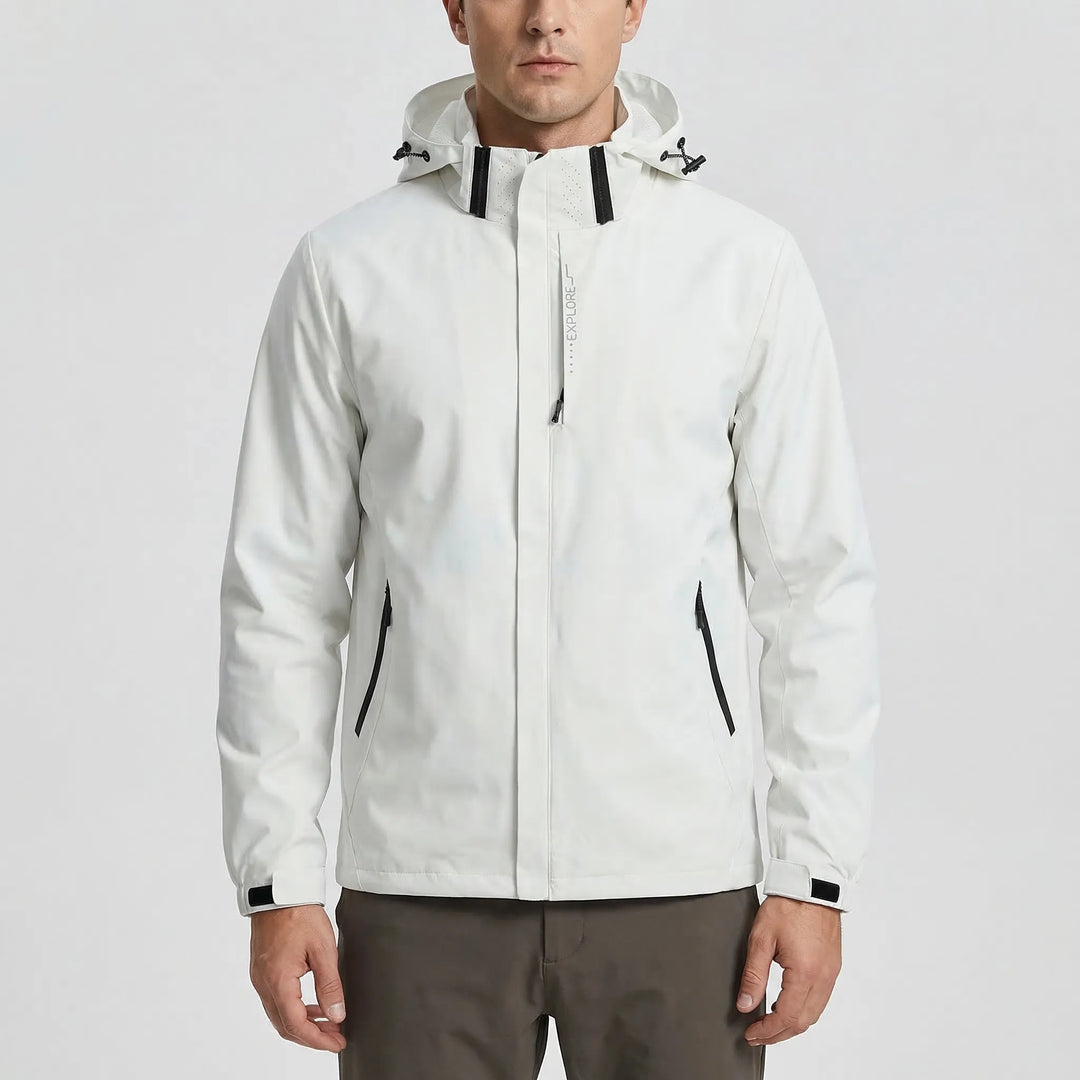 Leichter Windbreaker Mit Kapuze Für Herren -  Trailcove