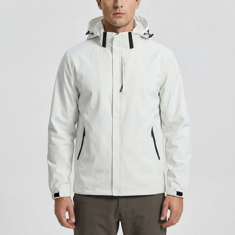 Leichter Windbreaker Mit Kapuze Für Herren -  Trailcove