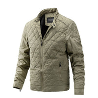 Casual Herren Herbstjacke mit Diamantmuster – Max