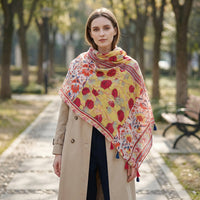 Lichte Damesdoek Met Kwastjesdetails - Janice