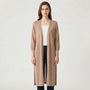 Lightweight Long Open-Front Cardigan - Cora