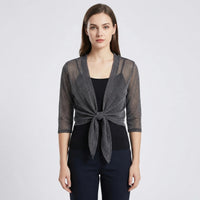 Lightweight Sparkly Shrug Cardigan - Kristi