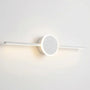 Linear LED Wall Sconce With Circular Mount -  Lumivane