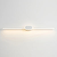 Linear LED Wall Sconce With Circular Mount -  Lumivane